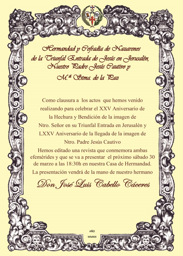 Actos del 25 aniversario